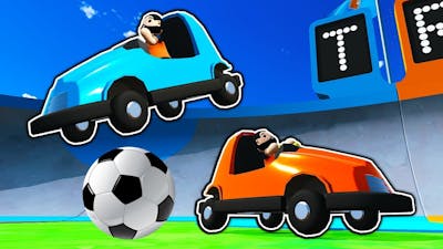We Played Rocket League but We Ruined Everything! - Totally Reliable Delivery Service Multiplayer