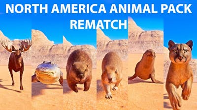 NORTH AMERICA ANIMAL PACK Rematch Speed Races in the desert in Planet Zoo