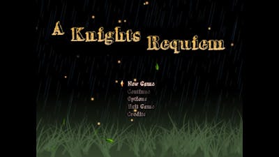 A Knights Requiem (RPG Maker MZ game) - First Look teaser.