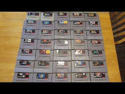 I bought 40 Super Nintendo Games! Are there some fakes?