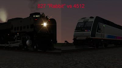 Train Simulator 2021: 827 vs 4512