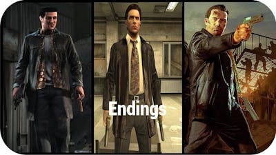 All Ending Cutscenes in Max Payne Games Series 2001- 2012 HD