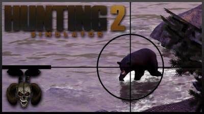 Crossing Guard for a Stubborn Black Bear! Hunting Simulator 2
