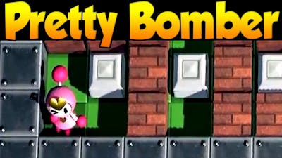 Super Bomberman R Pretty Bomber Gameplay (Secret Character)