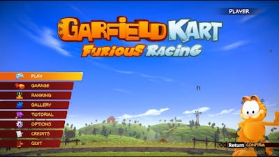 Garfield Kart - Furious Racing Gameplay single player