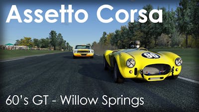 GT Legends Race 1 - Assetto Corsa - Willow Springs