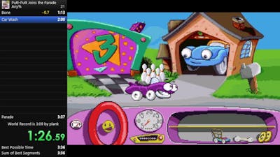 Putt Putt Joins The Parade | Any% | 3m 54s