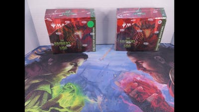 Unboxing Box magic two box the brothes war collector boosters -(1/2)- green vs red