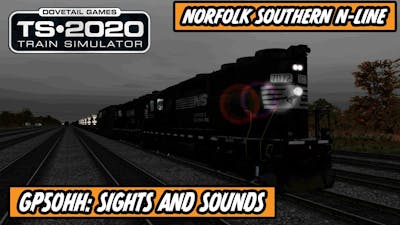 Train Simulator 2020: Norfolk Southern N-Line - GP50HH - At Nightfall in Salisbury