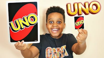 SHILOH PLAYS GIANT UNO! - Onyx Family