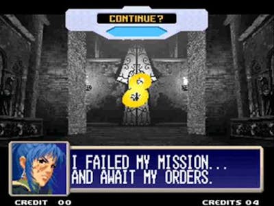 KOF 2000 characters&#39; lose quote screen &amp; game over