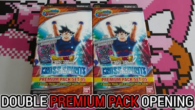 Cross Spirits Premium Packs opening! - Dragon Ball Super Card Game