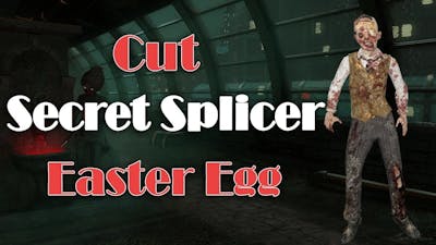 Bioshock Infinite - Secret Splicer Easter Egg Cut from Bioshock the Collection! (Cut Content)