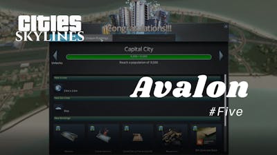 Reaching 9.500 citizens - Cities Skylines - Avalon #5