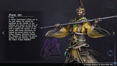 Dynasty Warriors 9 Empires: Zhang Jiao takes Luoyang (Chaos)