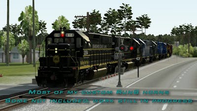 Run8 Train Simulator | My Custom Horns To Date