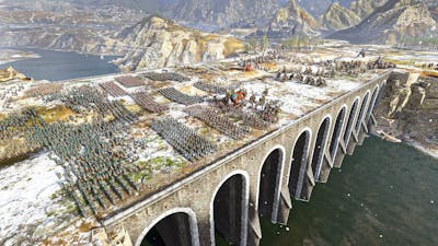 MASSIVE BRIDGE LAST STAND - Total War: WARHAMMER 3 ( Cinematic Battle )