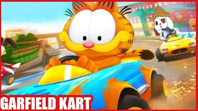 A Garfield Racing Game ! Lets Play Garfield Kart Furious Racing