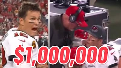 Tom Brady IGNORES Bruce Arians, gets Gronk 1 MILLION!