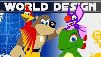 Comparing World Design and Gameplay of Yooka Laylee and Banjo Kazooie. Deconstructing Game Design.