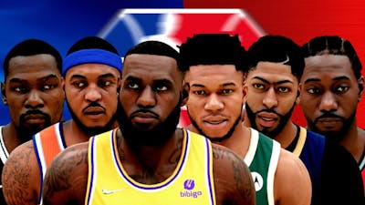 NBA 2K22, But I Put the NBAs ACTIVE 75th Anniversary Players in One League...