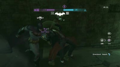 Batman Arkham Origins #39 Dual Takedown on Joker