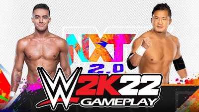 WWE 2K22 : A-Kid vs Kushida (Stand Back Pack DLC)