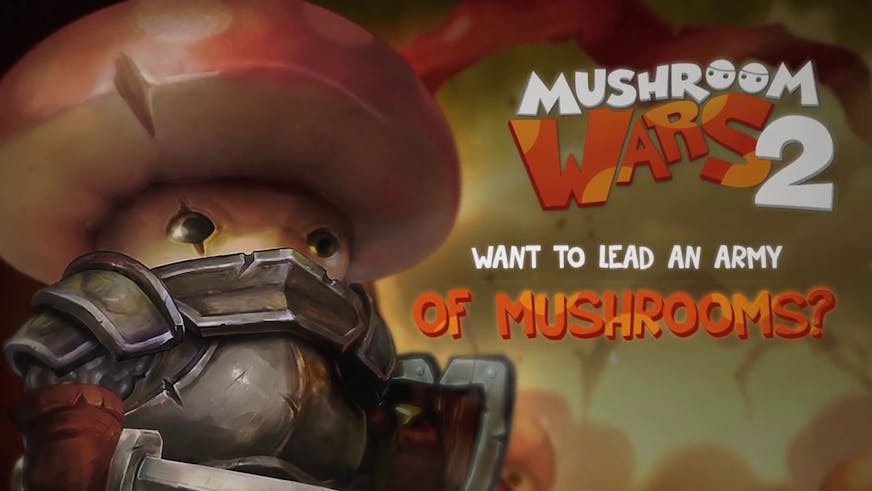 Mushroom Wars 2 - 2v2 THE CRAZY TEAM PLAY