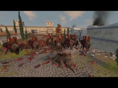 Total War: Rome 2 - Scipio&#39;s first elephant hunt