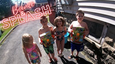 Krazy Kidz Play Bounce and Splash Game! | Krazy Kidz Creations