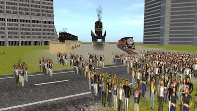 The biggest Trainz Simulator race in history (TS2009)