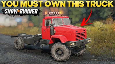 You Must Own This Truck in SnowRunner Kraz 5131 Offroad Truck + Gameplay and Overview