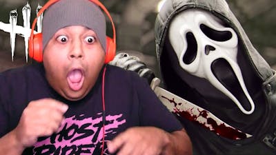 NEW KILLER! GHOSTFACE MADE ME &quot;SCREAM&quot; A LOT!! NO? OKAY. [DEAD BY DAYLIGHT]