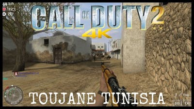 Call of Duty 2 Multiplayer 2019 Toujane Tunisia 4K