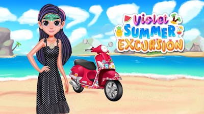 Superhero Violet Summer Excursion - Princess Dress Up Games