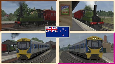 Driving on the Pleasant Point Railway (NZ) ~ Train Simulator 2022