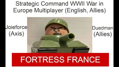 Rematch Joieforce E4 - Strategic Command WWII War in Europe - Preparing