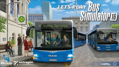 Bus Simulator 16 - Lets Play - Episode 14 (Fast Route In The Industrial District)