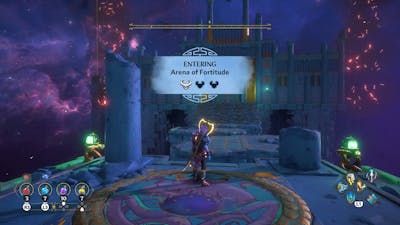 Arena of Fortitude vault Immortals Fenyx Rising (New Game Plus)