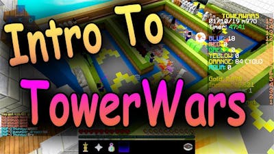 Intro To TowerWars! New Hypixel PTL Game