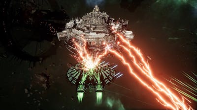 Necrons vs Imperial Navy - Skalgrim Mod - Massive Battle - Battlefleet Gothic Armada 2
