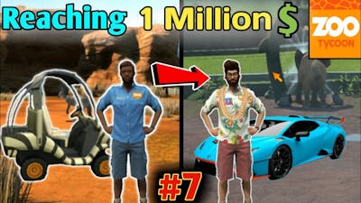 Reaching 1 million dollar in zoo tycoon || Zoo tycoon ultimate animal collection zoo tour