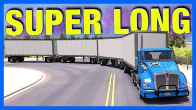 LONGEST TRUCK YET!! (American Truck Simulator)