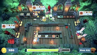 Overcooked 2 - Night of the Hangry Horde  - Horde 8 (4 players)