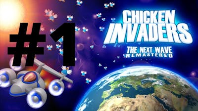 Chicken Invaders 2 #1 l Pluto &amp; Neptune All Waves! l 1080p HD! l New