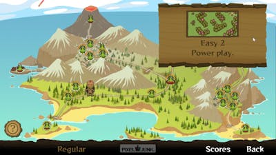 PixelJunk Monsters Ultimate Edition, Tiki Island, Easy 2 - Power play (Regular difficulty)