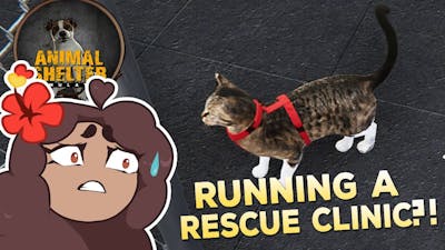 Running Our Animal Rescue CLINIC?! 🐱🩹 Animal Shelter Simulator Demo