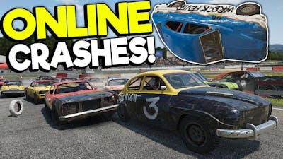 CREATING THE BIGGEST ONLINE CRASHES! - Wreckfest Multiplayer Gameplay - Car Crashes