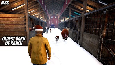 MOVING COWS BACK TO OLD BARN | RANCH SIMULATOR PART 83 IN HINDI