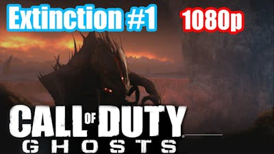 CoD Ghosts: Extinction Game #1 ~ Host Quit..